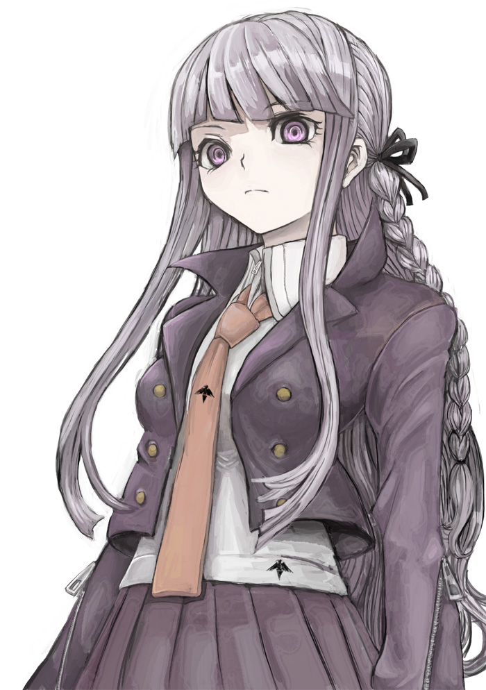 kirigiri kyoko (danganronpa and 1 more) drawn by gaihan_umeboshi_mitchell