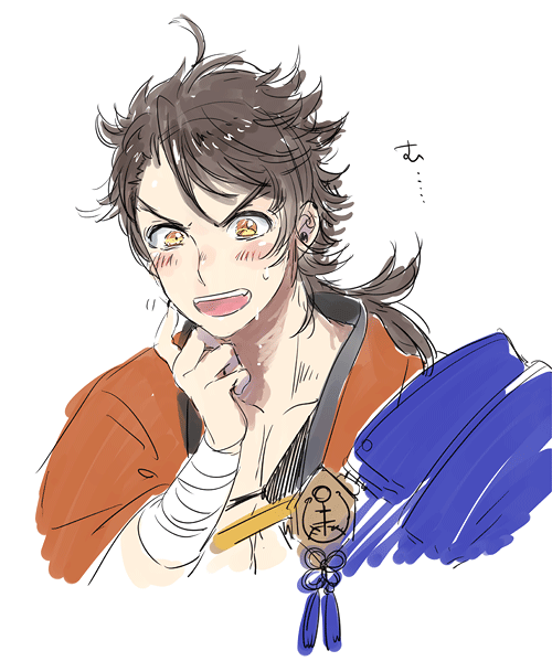mutsu-no-kami yoshiyuki (touken ranbu) drawn by yanyo_(ogino_atsuki)