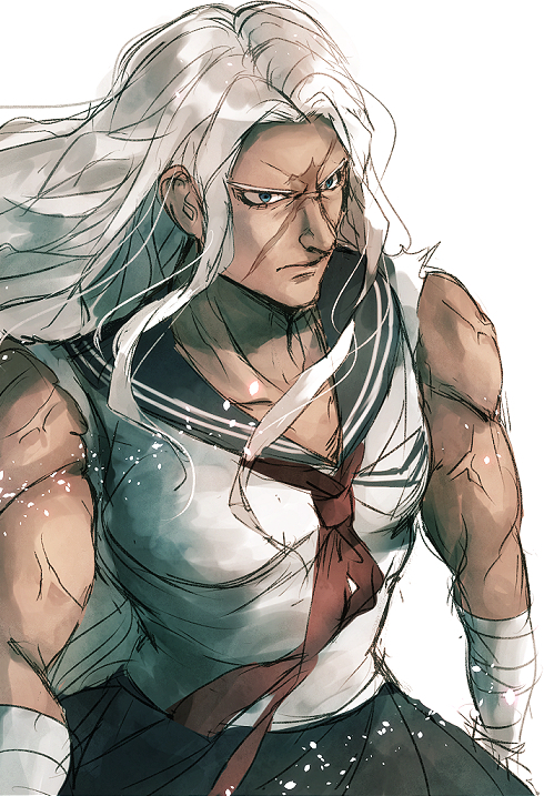 ogami sakura (danganronpa and 1 more) drawn by sakuyu