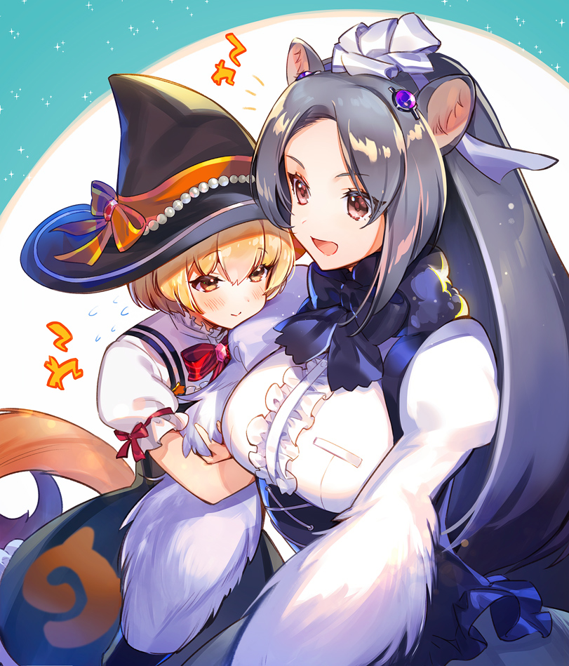 silky anteater and giant anteater (kemono friends and 1 more) drawn by hasumikaoru