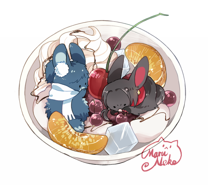 kashuu kiyomitsu and yamato-no-kami yasusada (touken ranbu) drawn by maruneko