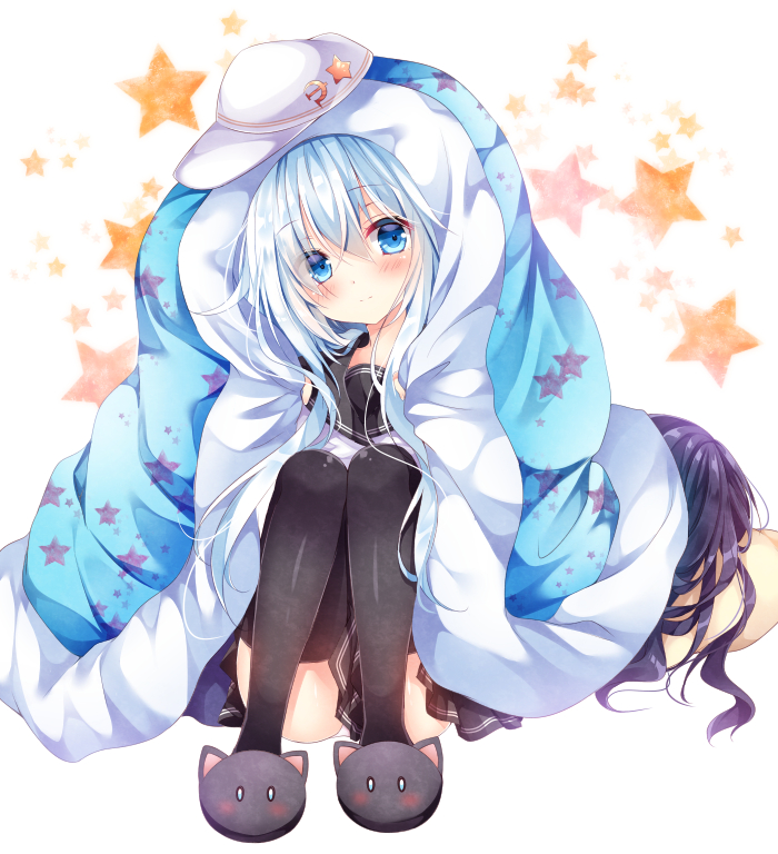 hibiki, akatsuki, and verniy (kantai collection) drawn by nogi_takayoshi