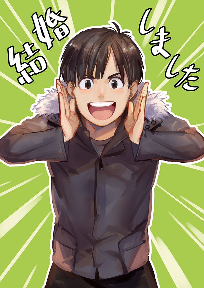 phichit chulanont (yuri!!! on ice) drawn by yuyu_(yuyudesu0806)