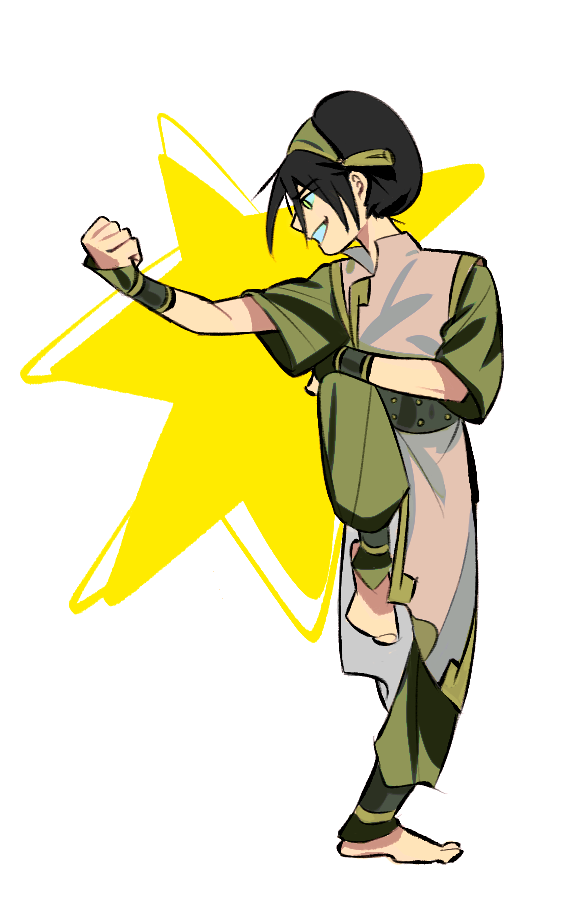 toph beifong (avatar legends and 1 more) drawn by wsatmll