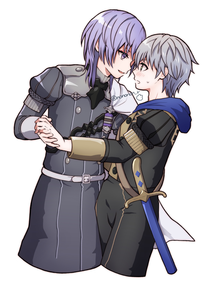 ashe ubert and yuri leclerc (fire emblem and 1 more) drawn by nononon_r