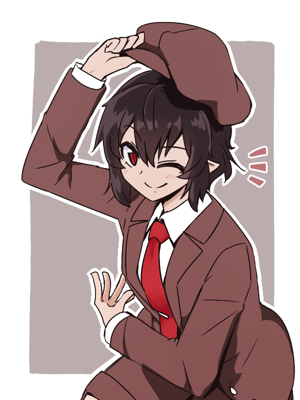 shameimaru aya (touhou and 1 more) drawn by shio_(futatsumami)