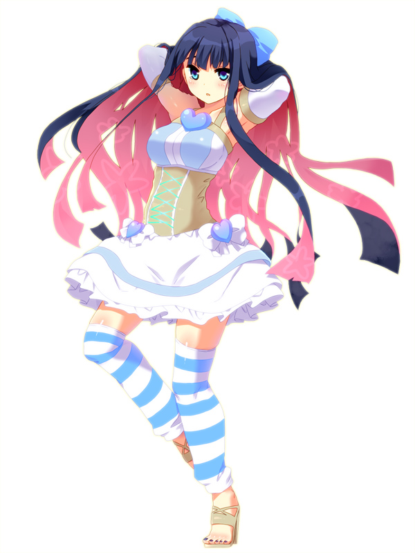 stocking (panty & stocking with garterbelt) drawn by kika_(pororororo)