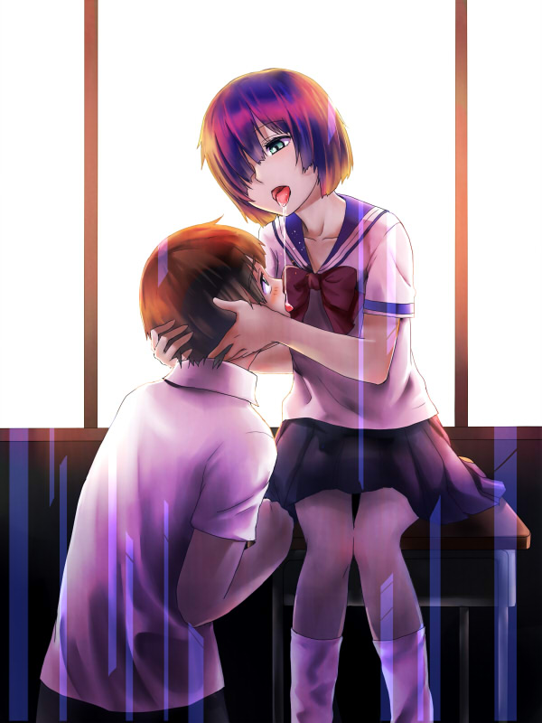 urabe mikoto and tsubaki akira (nazo no kanojo x) drawn by vivace_(vivace_ecaviv)