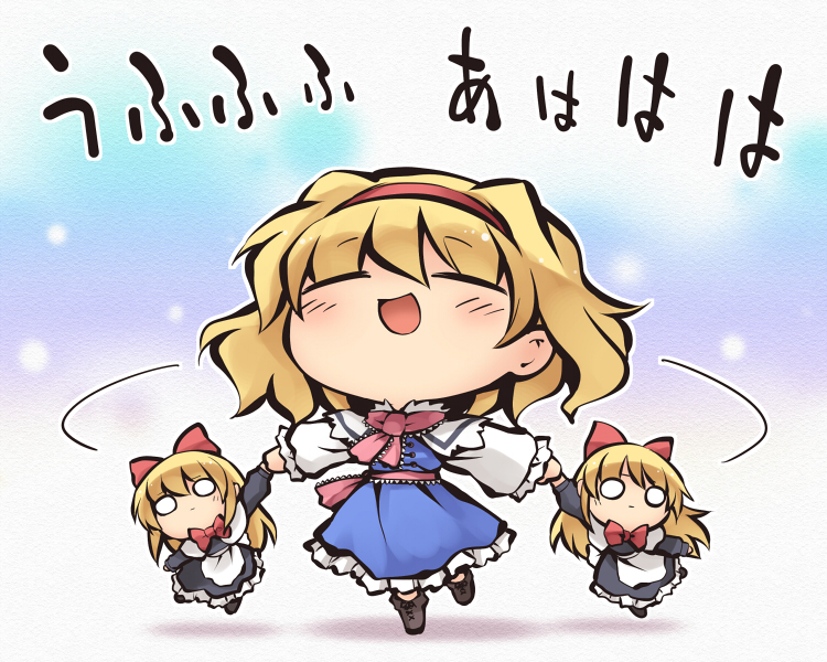 alice margatroid and shanghai doll (touhou) drawn by nekoguruma