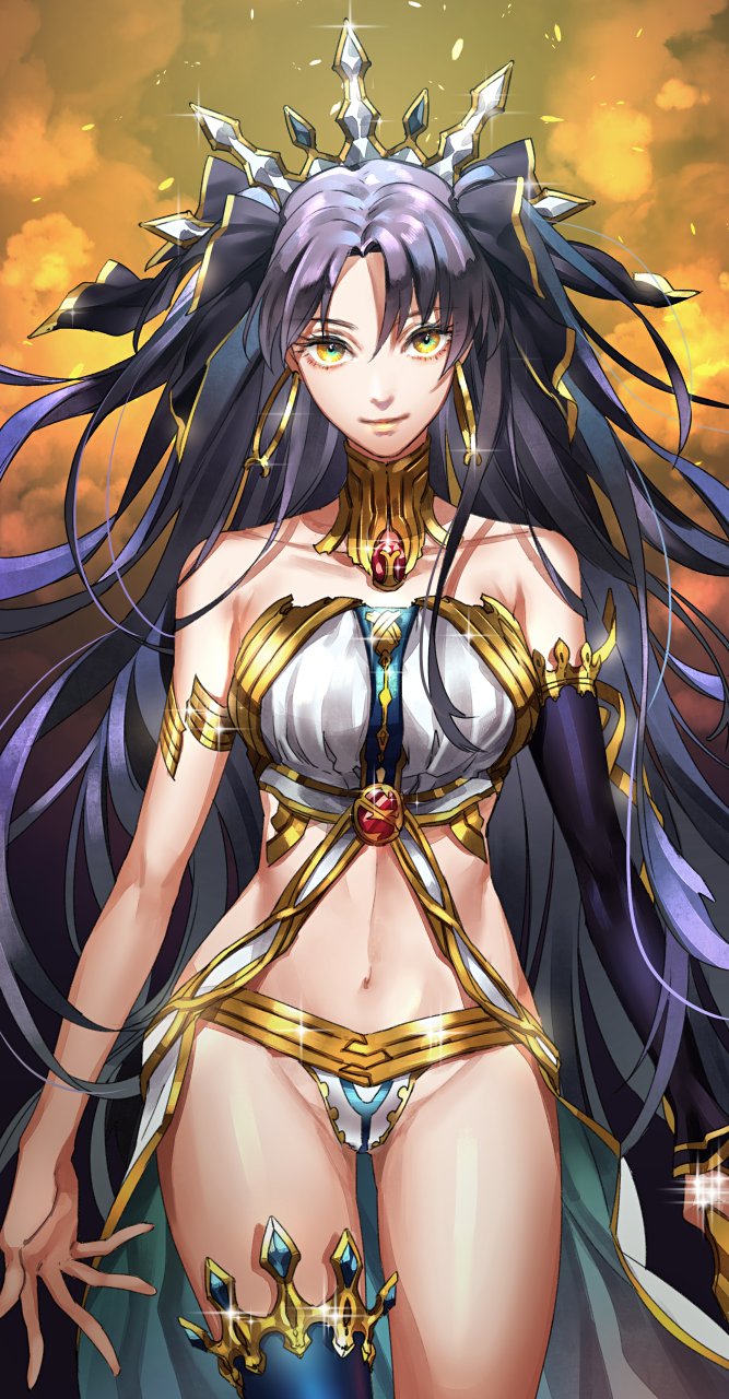 ishtar (fate and 1 more) drawn by tenobe
