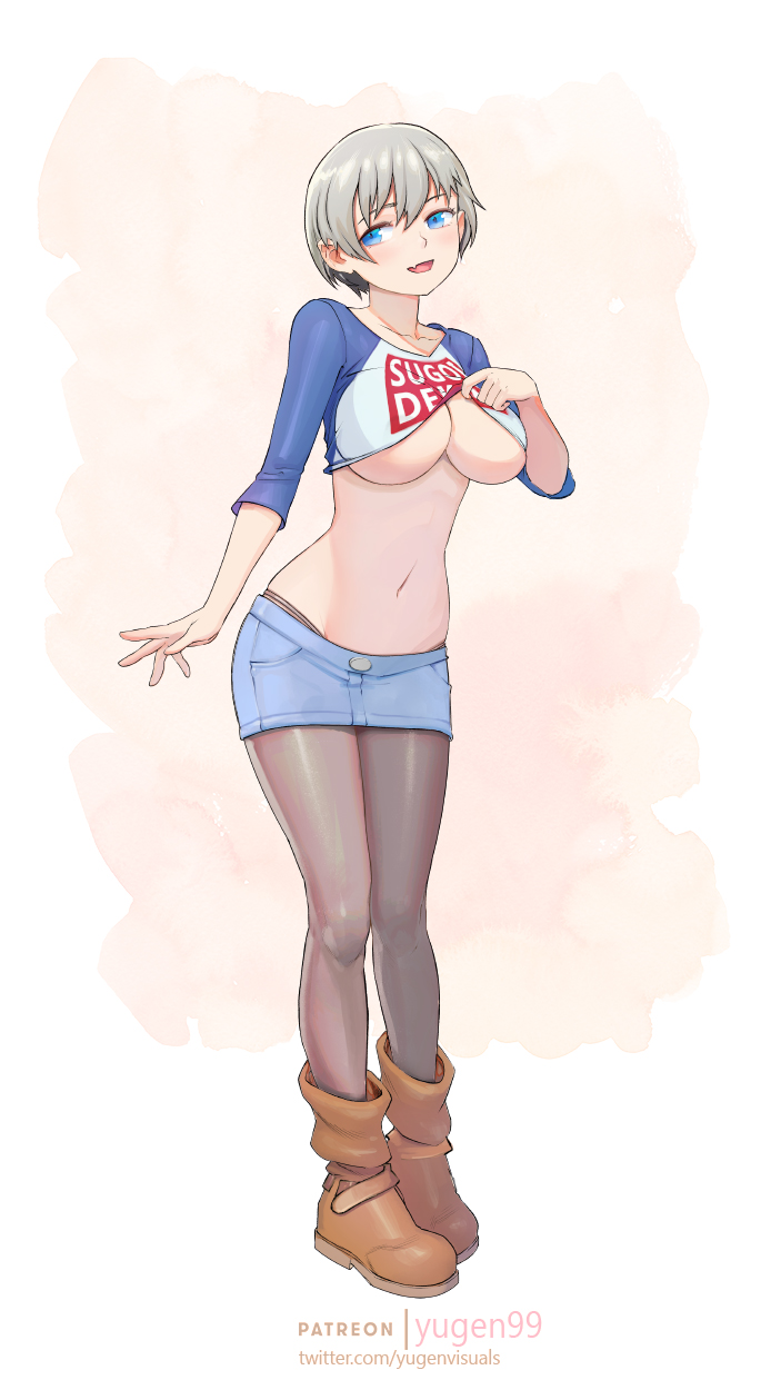 uzaki hana (uzaki-chan wa asobitai!) drawn by yugen99