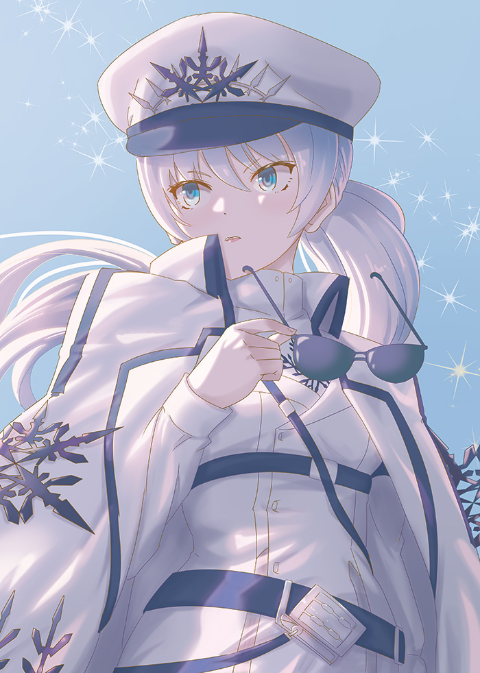 weiss schnee (rwby and 1 more) drawn by moai_(moai_world)