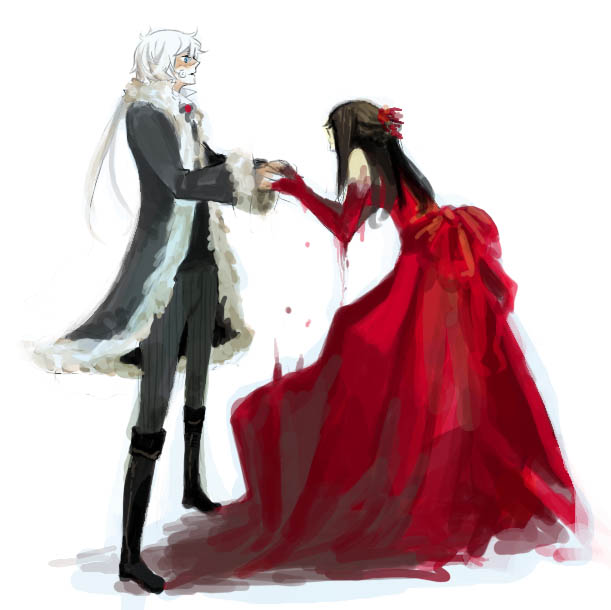 hiver laurant and michele malebranche (sound horizon and 1 more) drawn by fuse_(xiayu)