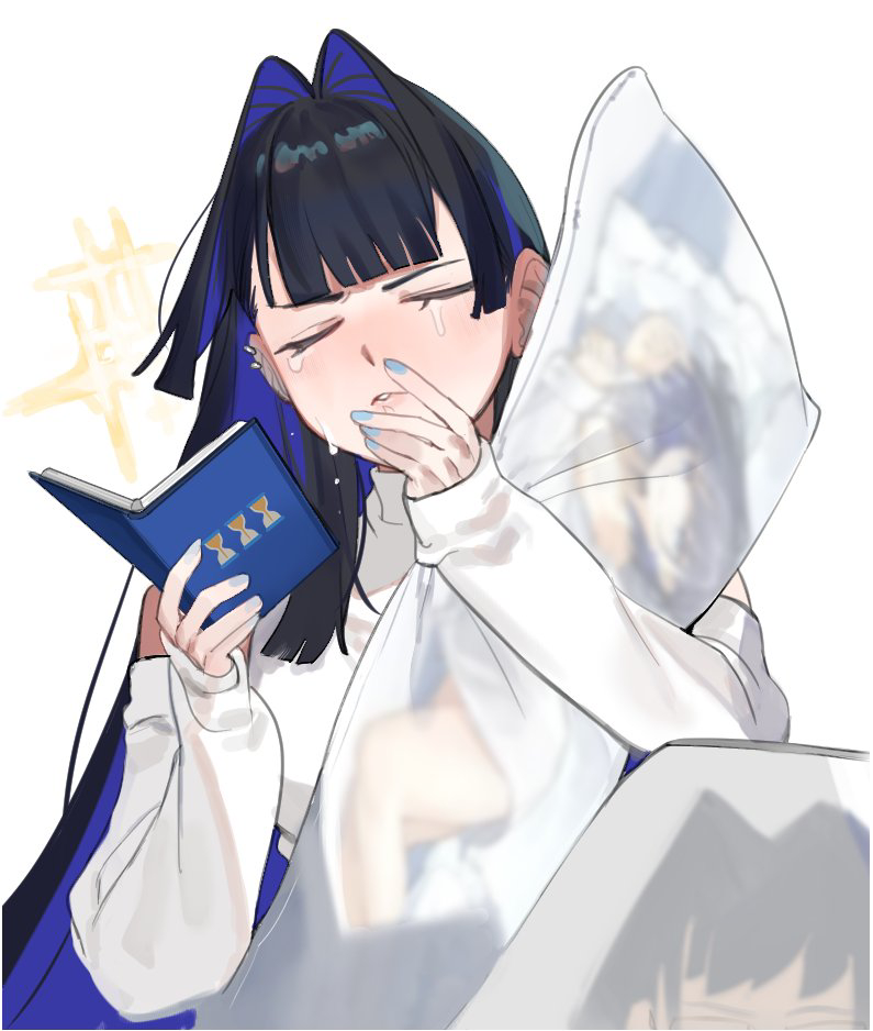 ouro kronii (hololive and 1 more) drawn by eus_ing