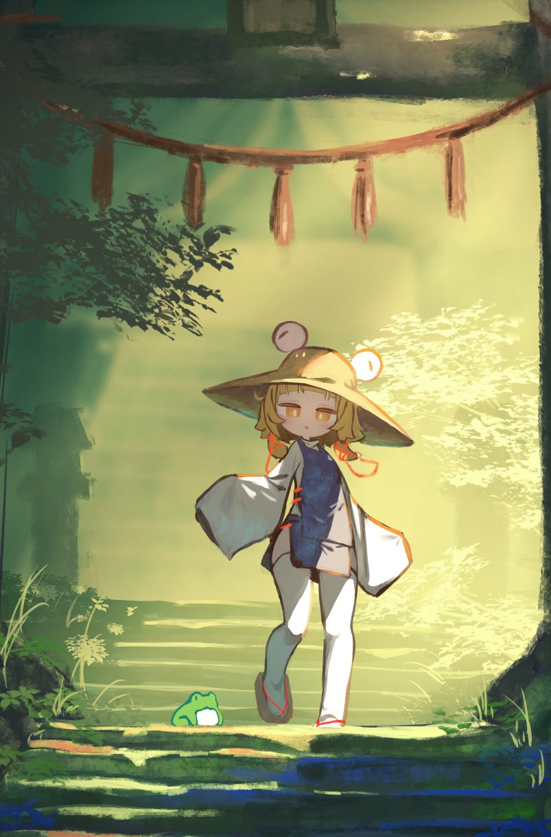 moriya suwako (touhou) drawn by chii_(tsumami_tsumamare)