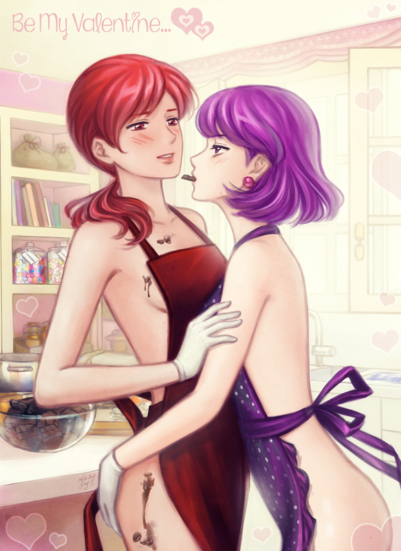kotozume yukari and kenjou akira (precure and 1 more) drawn by kay-i