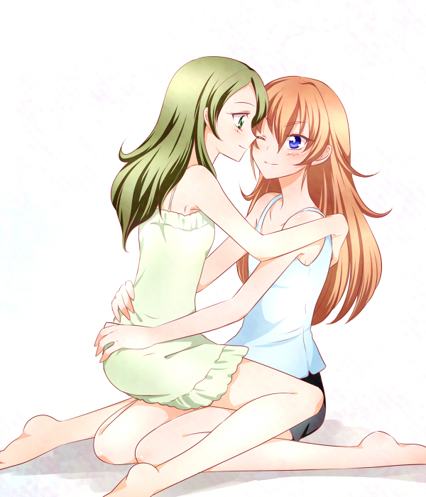 houjou hibiki and minamino kanade (precure and 1 more) drawn by kagami_chihiro
