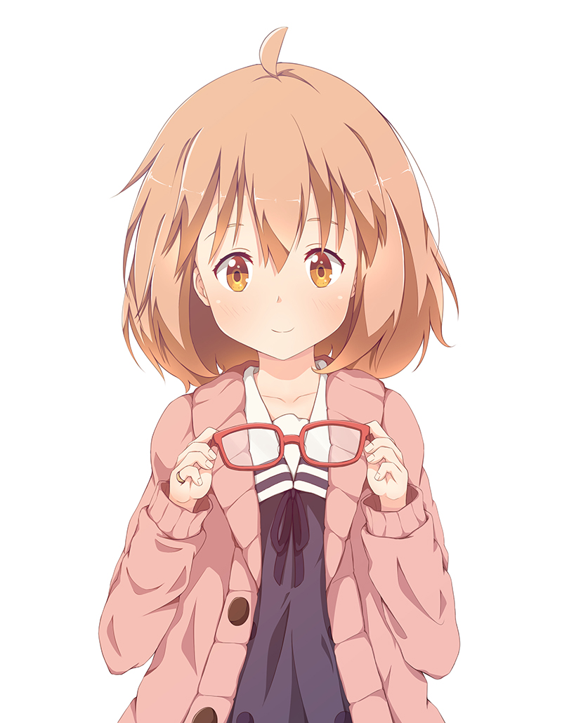 kuriyama mirai (kyoukai no kanata) drawn by luo_(silence0605)