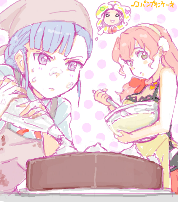 fin e ld si laffinty, kyouno madoka, and muginami (rinne no lagrange) drawn by alpha_(smashbox)