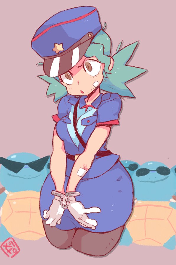 squirtle, jenny, and squirtle squad (pokemon) drawn by starmilk