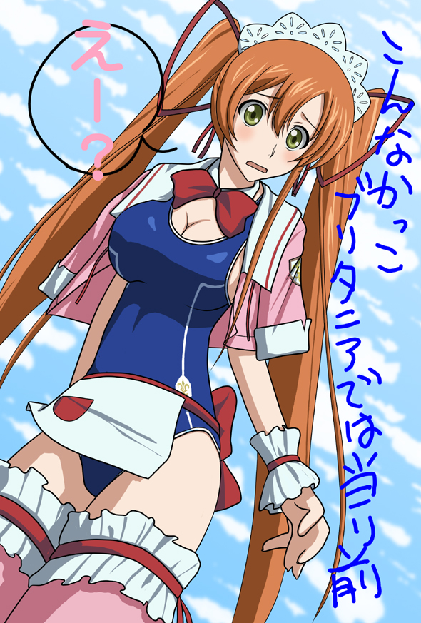shirley fenette (code geass) drawn by sora_(aki00)