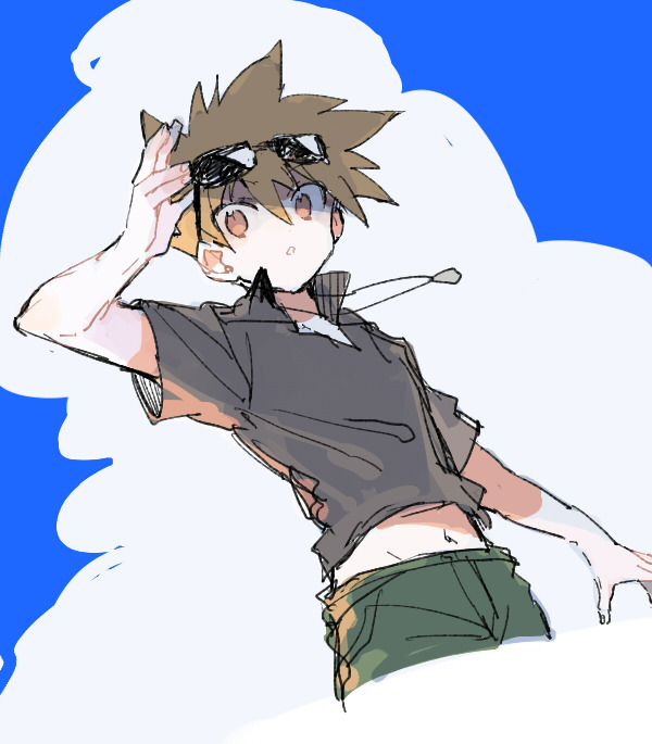 blue oak (pokemon and 1 more) drawn by smcms-m