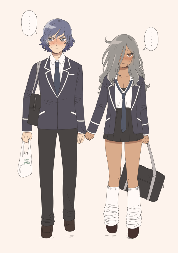 haizaki ryouhei and mizukamiya seiryuu (inazuma eleven and 1 more) drawn by urako_(hey_gori)