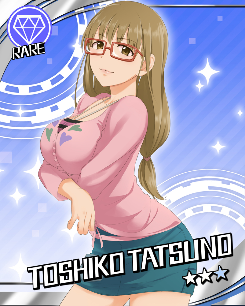 tatsuno toshiko (idolmaster and 2 more) drawn by nidoro