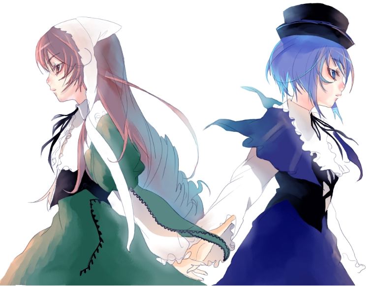 suiseiseki and souseiseki (rozen maiden) drawn by tomono_rui