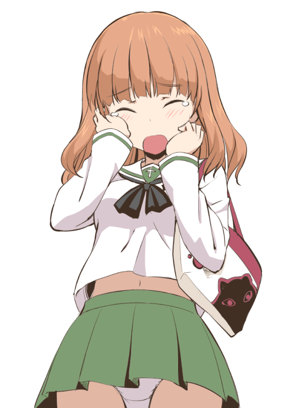 takebe saori (girls und panzer) drawn by takayaki
