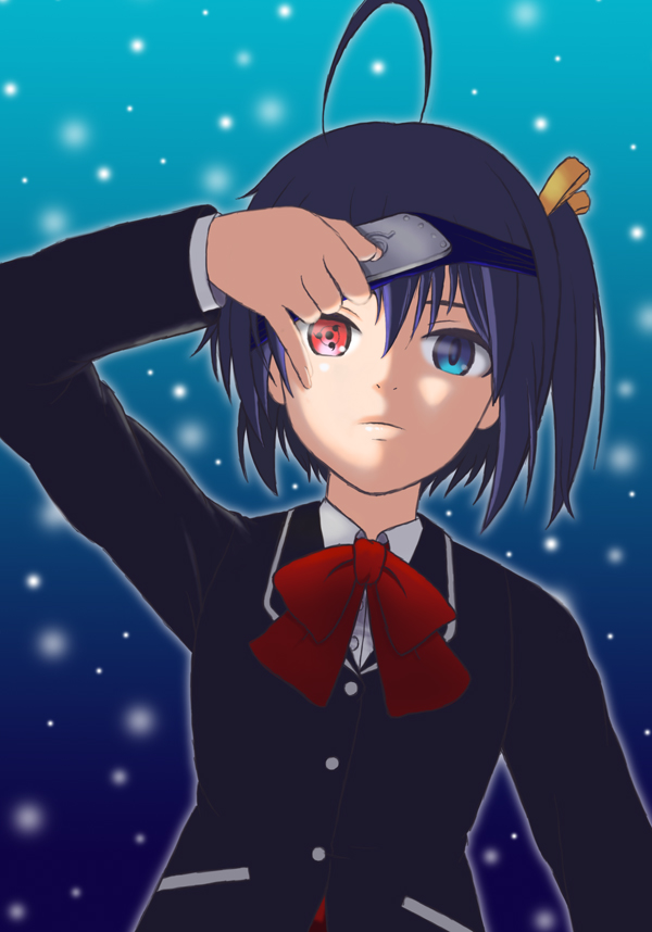 takanashi rikka (naruto and 1 more) drawn by yunbu