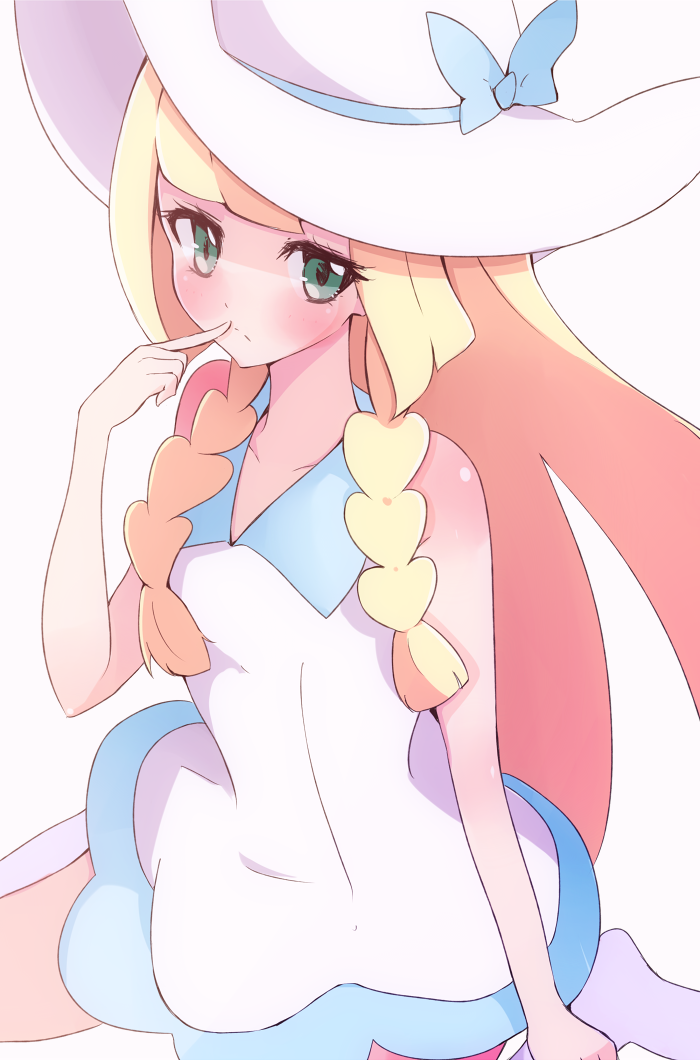 lillie (pokemon and 1 more) drawn by enelis