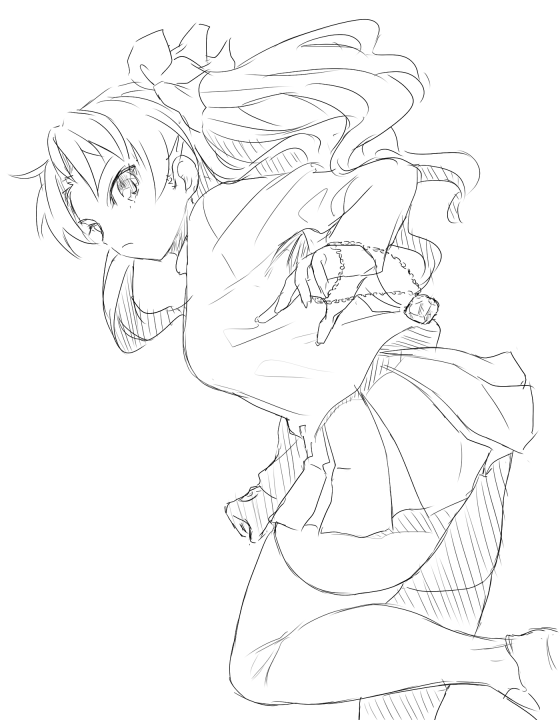 tohsaka rin (fate and 1 more) drawn by onsoku_inu