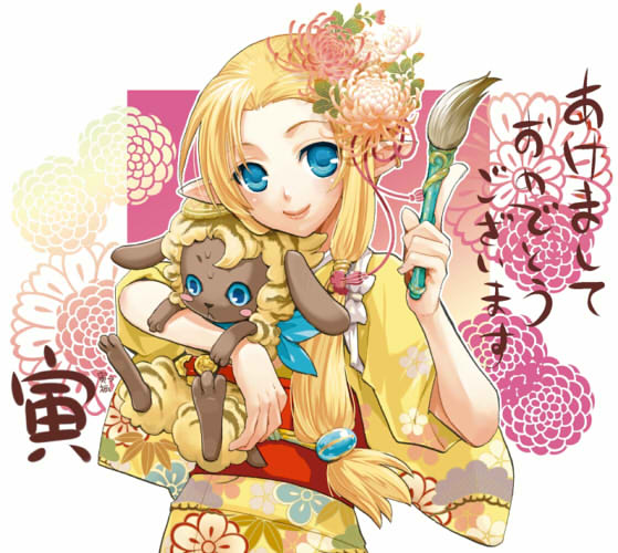 mice, dahlia, and mokomoko (rune factory and 1 more) drawn by kawazoe_mariko