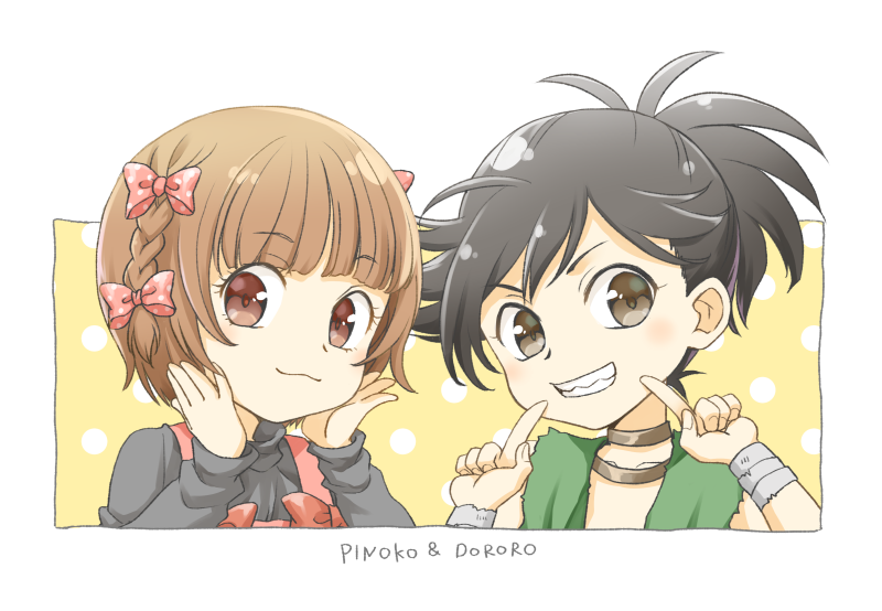 dororo and pinoko (black jack and 1 more) drawn by chigayasan