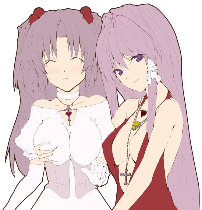 fujibayashi kyou and ichinose kotomi (clannad) drawn by tsuki_yuuhi