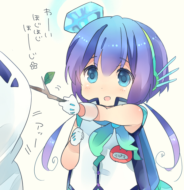 kaito and aoki lapis (vocaloid) drawn by ousaka_nozomi