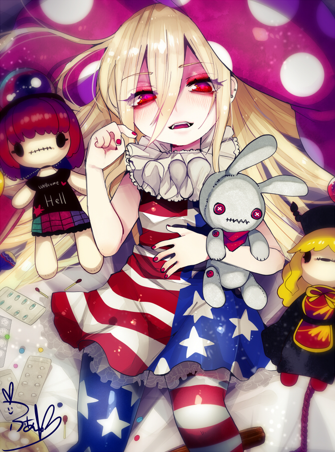 clownpiece, junko, and hecatia lapislazuli (touhou) drawn by fua_yuu