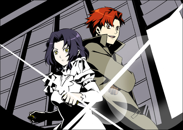 chane laforet and claire stanfield (tengen toppa gurren lagann and 1 more) drawn by machi_ojisan