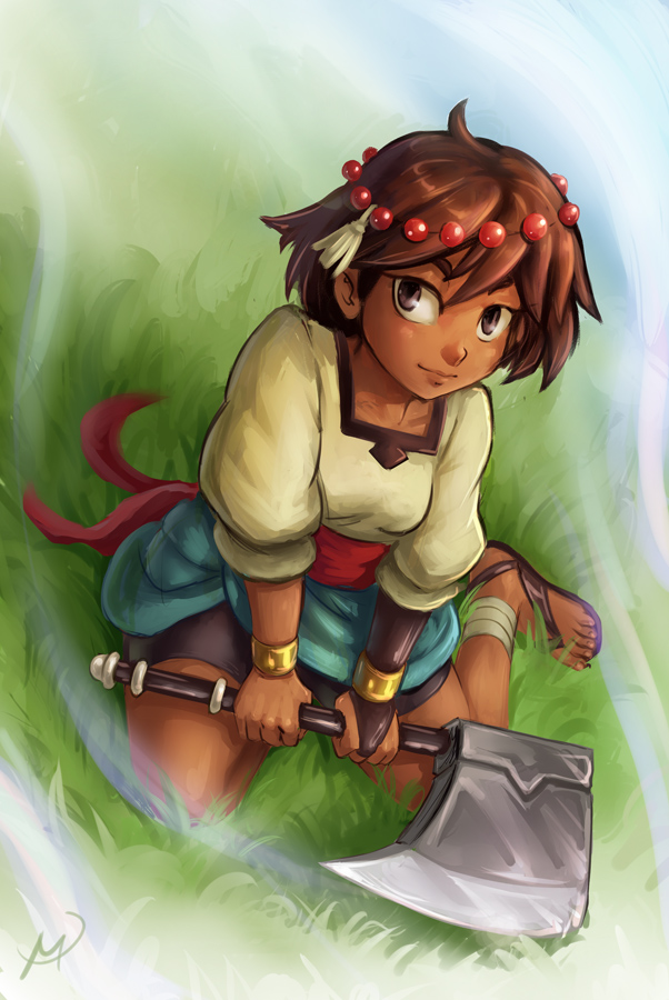 ajna (indivisible) drawn by maxa'