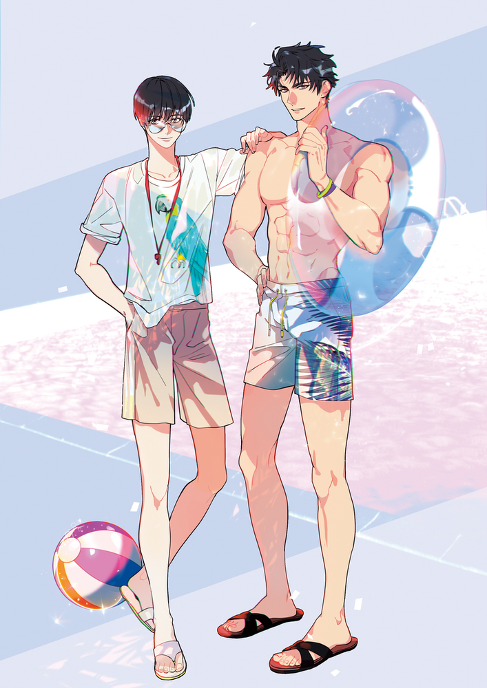 kim dokja and yoo joonghyuk (omniscient reader's viewpoint) drawn by onlyraii