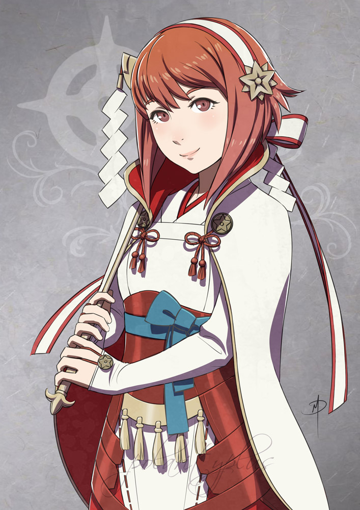 sakura (fire emblem and 1 more) drawn by polarityplus