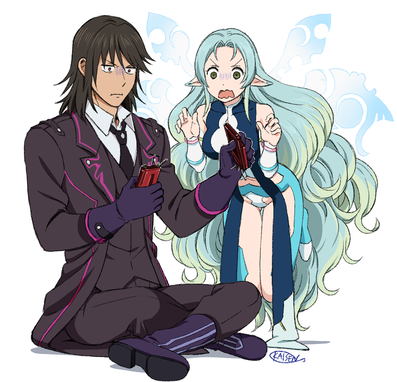 Gaius And Muzet Tales Of And 2 More Drawn By Umishima Senbon Danbooru