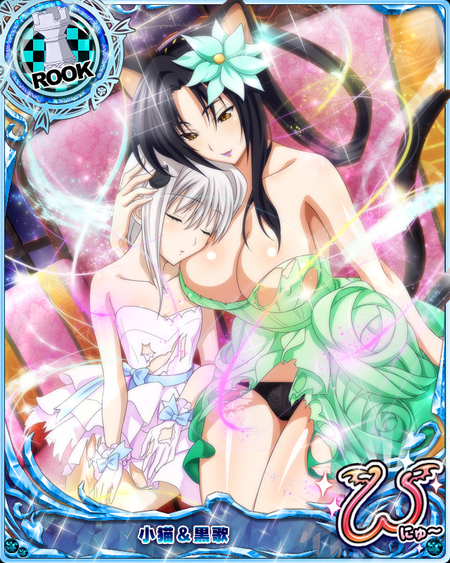 kuroka and toujou koneko (high school dxd and 1 more)