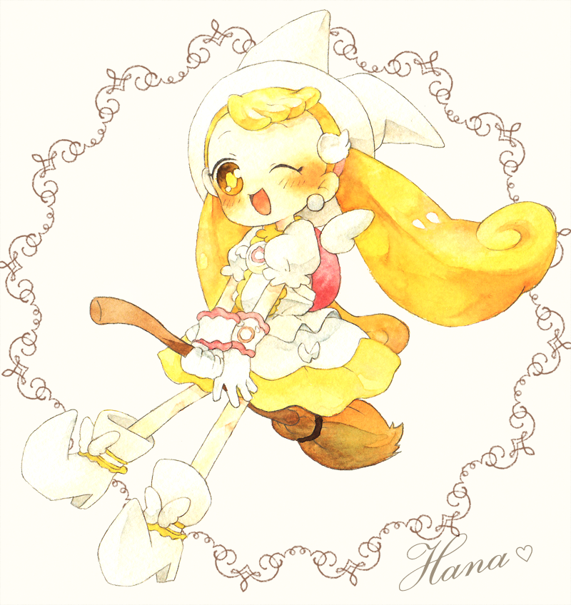makihatayama hana (ojamajo doremi) drawn by momiji_(lucario)