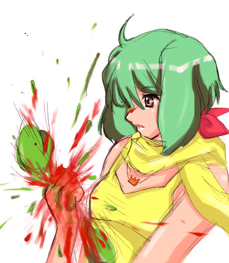 ranka lee (macross and 1 more) drawn by akahoshisubaru