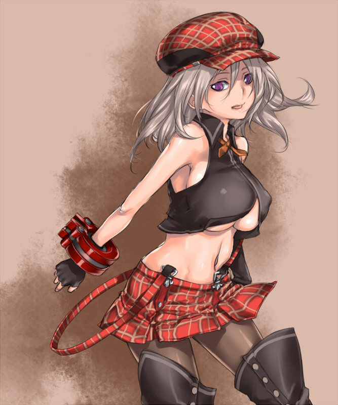 alisa ilinichina amiella (god eater and 1 more) drawn by rokuichi