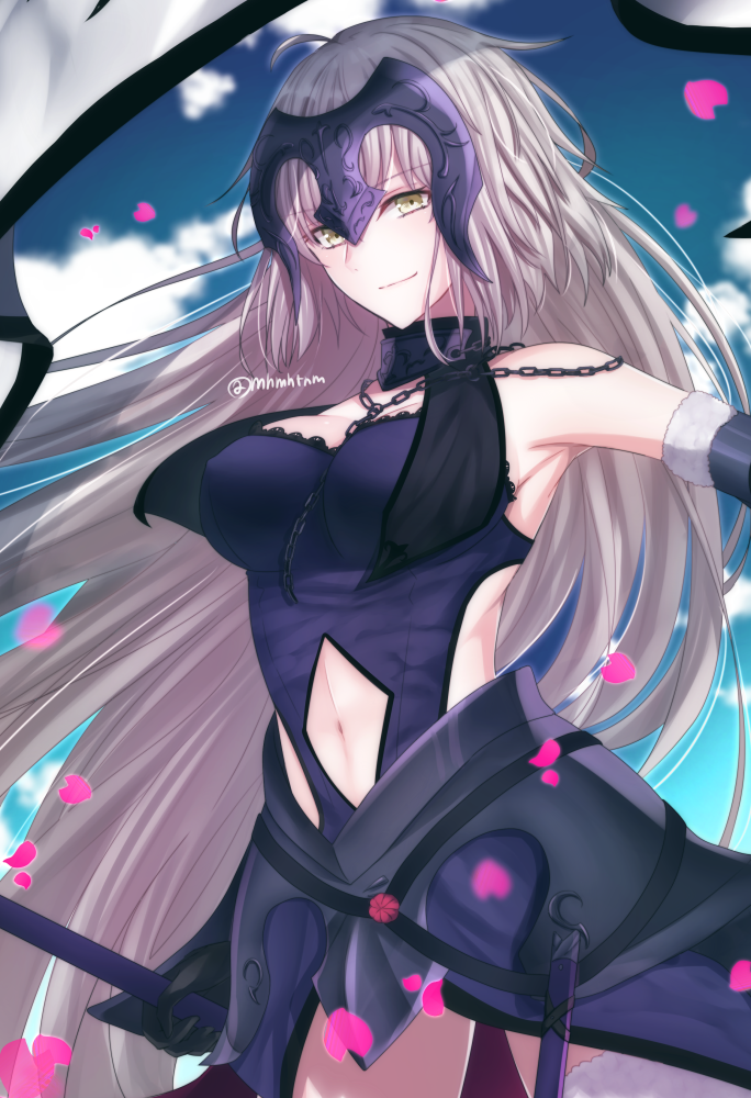 jeanne d'arc alter (fate and 1 more) drawn by tanaji