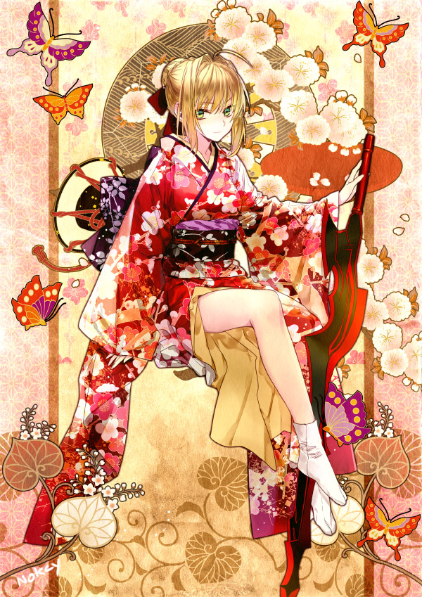 nero claudius (fate and 1 more) drawn by hachini