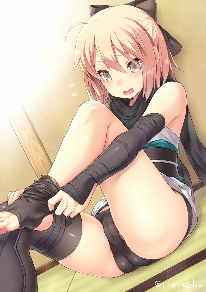 okita souji (fate and 1 more) drawn by torimaru